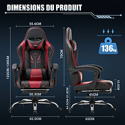 Smartue 6703 - Rouge et noir pas cher