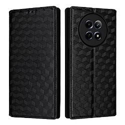 Étui Pour Realme 12X 5G Portefeuille Motif 3D Fermeture magnétique Titulaire de fentes pour cartes Cuir PU Noir Étui Pour Realme 12X 5G Portefeuille Motif 3D Fermeture magnétique Titulaire de fentes pour cartes Cuir PU GANGXUN Noir