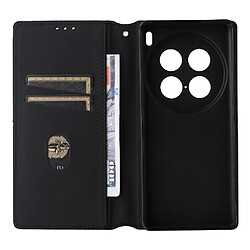 Acheter Flip Étui Pour vivo X100 Ultra Cuir PU Titulaire de fentes pour cartes Portefeuille Fermeture magnétique Motif 3D Bleu