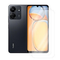 Avis Lot de 2 Verre trempé pour Xiaomi Redmi 13C 6.74" + Coque de protection transparente souple silicone - Visiodirect -