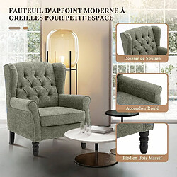 Avis Smartue Fauteuil Design Minimaliste, Confort et Style pour Intérieur Moderne, Vert