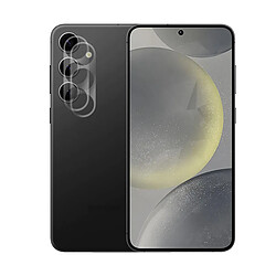 Avis lot de 2 Verre Trempé pour Samsung Galaxy S24+ Plus 5G SM-S926B 6.7" + Lot de 2 Verre Trempé Caméra Arrière + Coque souple transparente - Visiodirect -