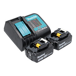 Makita DJV 180 STX Scie sauteuse sans fil 18 V 135 mm + 2x batterie 5,0 Ah + chargeur