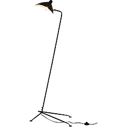 Avis ICONIK INTERIOR Lampadaire Noir - Lampe de Salon - Giorge Noir