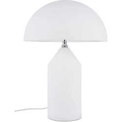 ICONIK INTERIOR Lampe de Table - Lampe de Salon Design - Locly Blanc