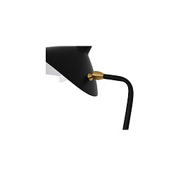ICONIK INTERIOR Lampadaire Noir - Lampe de Salon - Giorge Noir pas cher