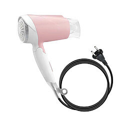 Avizar Sèche-Cheveux Ionique Compact 1300W avec 3 Réglages et Séchage Rapide Blanc / Rose