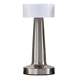 Avizar Lampe d'Ambiance LED Sans Fil Tactile avec 3 Modes de Lumière Argent