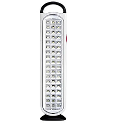 Avizar Lampe d'Urgence 60 LED 60W Puissante 1200mAh Rechargeable 3.7V Blanc / Noir