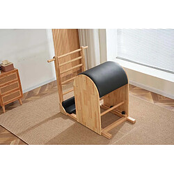Avis Cuore Accessoire de Pilates Barrel Bois Noir Stable et Anatomique