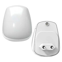 Avizar Lampe Veilleuse LED Anti-Eblouissement pour Chambre et Couloir Blanc