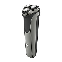 Avizar Rasoir Rotatif Électrique Intelligent Étanche Rechargeable avec 3 Têtes Gris