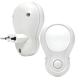 Avizar Lampe Veilleuse LED à Brancher avec Interrupteur et Lumière Douce Blanc