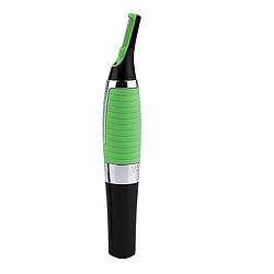 Avizar Rasoir Électrique Multifonction Visage / Sourcils / Nez / Corps avec Lumières LED Noir / Vert