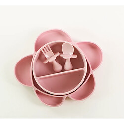 Grabease Coffret repas en silicone et ventouse 4 pièces