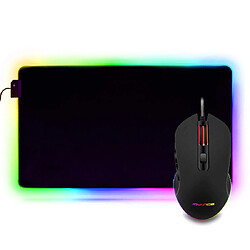 Kit Souris Gamer GTA 210 et Tapis de souris gaming RGB