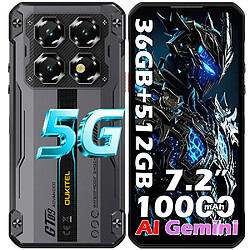 OUKITEL WP60 5G Smartphone Incassable 7,2" Android 15 - 36Go+512Go 10000mAh/33W 120Hz