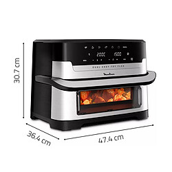 Acheter Friteuse airfryer 9l 2700w noir/inox - EZ922DF0 - MOULINEX