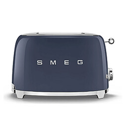 Grille-pains 2 fentes 950w navy blue - TSF01NBEU - Années 50 - SMEG