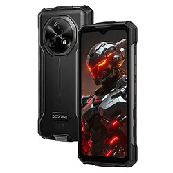 DOOGEE Fire 5 Pro Smartphone robuste 6,6 pouces, batterie haute capacité 13 000 mAh, 20 Go + 128 Go, écran HD+ 6,6 pouces, NFC, Android 15, gris