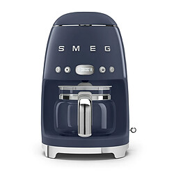 Cafetière filtre programmable 10 tasses 1050w navy blue - DCF02NBEU - Années50 - SMEG
