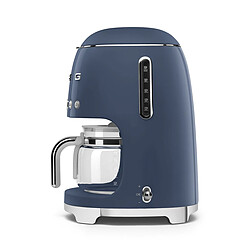 Cafetière filtre programmable 10 tasses 1050w navy blue - DCF02NBEU - Années50 - SMEG