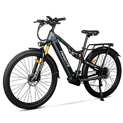 Vélo Électrique Tout-Terrain 1000W - HedaTX TX19 - Vitesse 45km/h, Autonomie 70km - Batterie Amovible 48V 19.2Ah IP65 - Freins Hydrauliques - Shimano27S