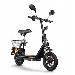 Trottinette Électrique TwoFish M5 Pro, Moteur 500W, Batterie 48V 13Ah, Vitesse Max 40km/h, Autonomie 40km, Opones 12", Freins à Disque Double, Pliable avec Panier