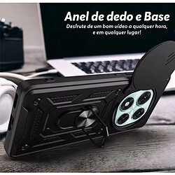 Acheter Kit De Film En Verre Trempé À Coque Complète 5D + Couvercle Coulissant De Défenseur Militaire Magnétique + Support De Voiture Magnétique Renforcé PHONECARE Pour Xiaomi Redmi Note 15 Pro + Plus - Noir