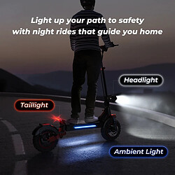 Acheter Trottinette électrique iScooter ix5S 1000W Motour 48V 15AH Charge Maximale 150Kg Noir