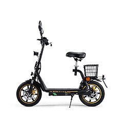 Acheter Trottinette Électrique TwoFish M5 Elite - Moteur 500W (750W Pic), 48V 13Ah, 40km/h, Pneus 14" Pneumatiques, Freins Double, Suspension Double, IP64, Panier Arrière