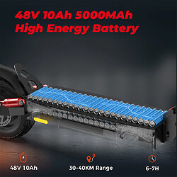 Acheter Trottinette électrique Adulte iScooter ix3 800W Motour 48V 10AH Charge Maximale 120Kg Noir