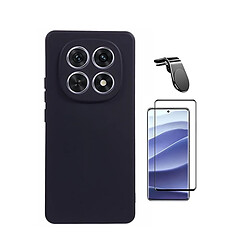 PHONECARE Kit Film Incurvé + Silicone + Support L Pour Xiaomi Redmi Note 15 5G - Noir