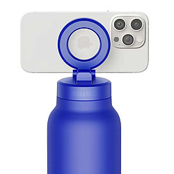 Ringo Gourde 710ml avec Support Magnétique Smartphone Compatible MagSafe Bleu