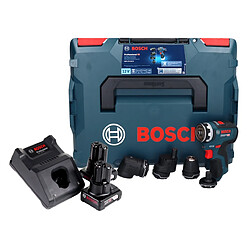 Bosch GSR 12V-35 FC Professional Perceuse-visseuse sans fil 12 V 35 Nm Brushless + 2x batterie 6,0 Ah + chargeur + L-Boxx 