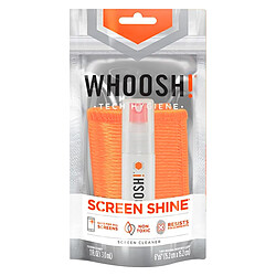WHOOSH Kit de Nettoyage Écran et Vitre lunette avec Chiffon Microfibre Transparent pas cher