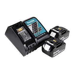 Acheter Makita DHR 182 RFJ Marteau perforateur sans fil 18V 1,7J SDS plus Brushless + 2x batterie 3,0Ah + chargeur + Makpac
