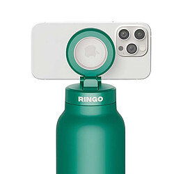 Ringo Gourde 710ml avec Support Magnétique pour Smartphone Compatible MagSafe Vert