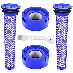 Pack de 4 filtres Allotech compatible pour aspirateur Dyson V7/V8 ALLOTECH