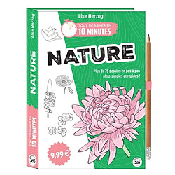 Nature : plus de 75 dessins en pas à pas ultra-simples & rapides !