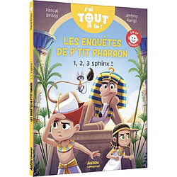 Les enquêtes de P'tit pharaon. 1, 2, 3, sphinx !
