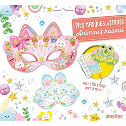 Mes masques en strass : Animaux Kawaii nouvelle édition : Avec 400 strass dont 5 maxi !