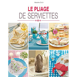 Le pliage des serviettes