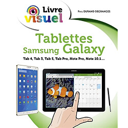 Tablettes Samsung Galaxy : Tab 4, Tab 3, Tab S, Tab Pro, Note Pro, Note 10.1...