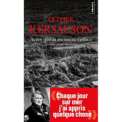 Avant que la mémoire s'efface : quelques propos maritimes