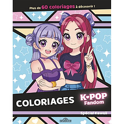 K-Pop Fandom : Coloriages Spécial Kawaii