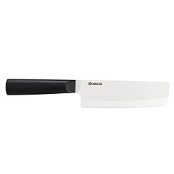 Couteau nakiri en céramique 15 cm noir - TK-150NWH-BK - Chowa - KYOCERA