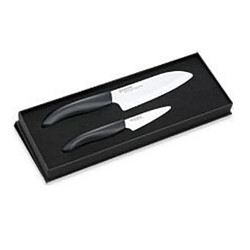 Coffret de 2 couteaux de cuisine - FK-2PC-WH-BK - Gen Gift Set - KYOCERA