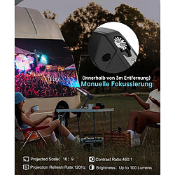 Unihertz Smartphone avec Projecteur, 8849 Tank 3 Pro 5G Telephone Portable Incassable 32Go+512Go 23800mAh 6,79"