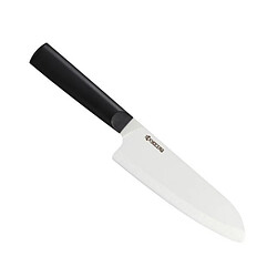 Couteau santoku lame céramique 16cm noir - TK-160WH-BK - Chowa - KYOCERA